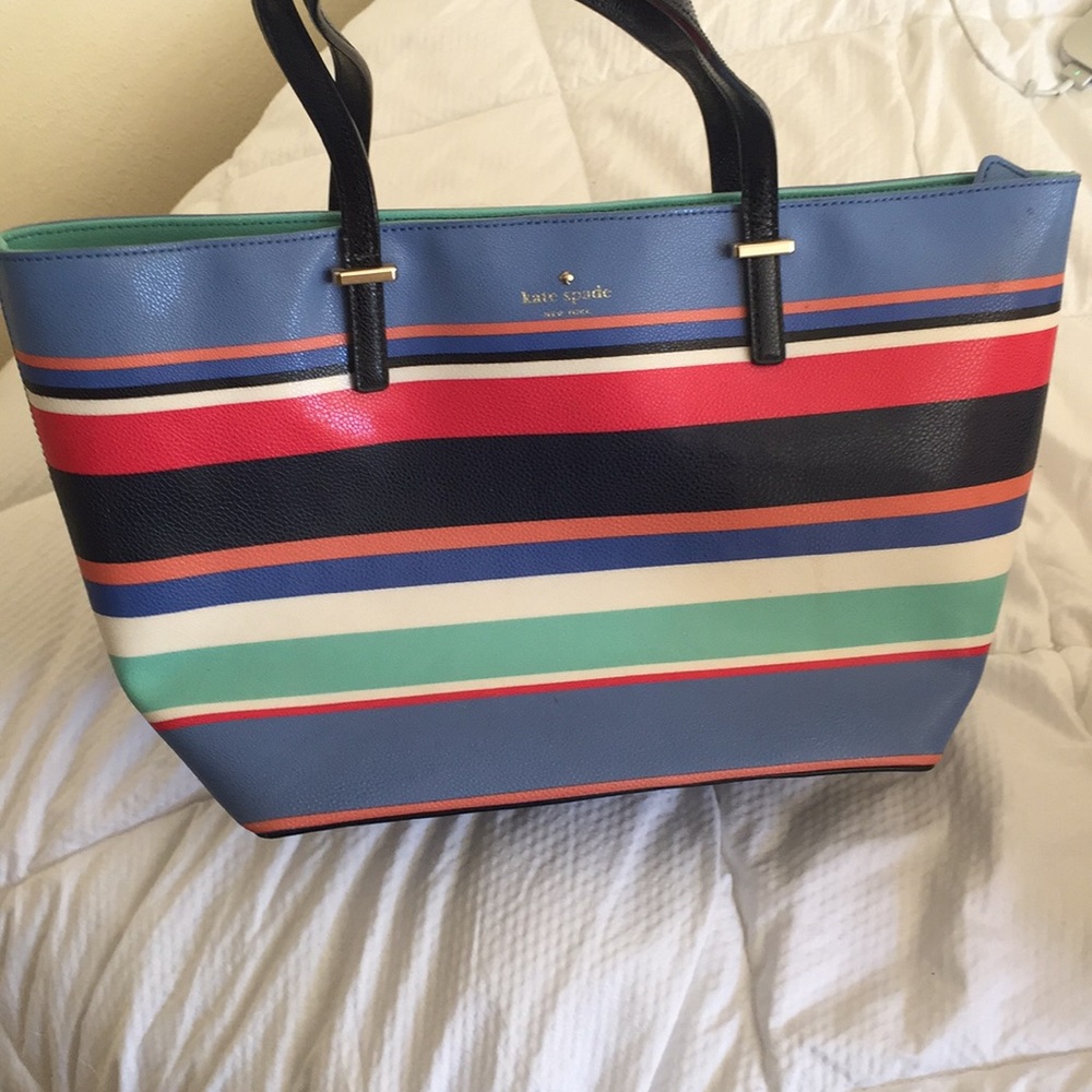 Colorful summer purse with matching wallet!